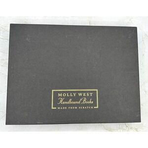 Molly West Hand Made Handbound Photo Book Made From‎ Scratch Album Journal NOB